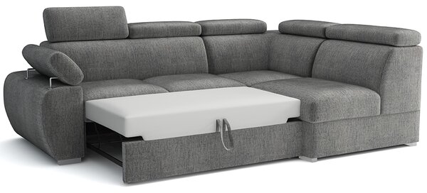 Sedací souprava BASTON | 260x188 cm | rozkládací + úložný prostor | VÝBĚR TKANIN