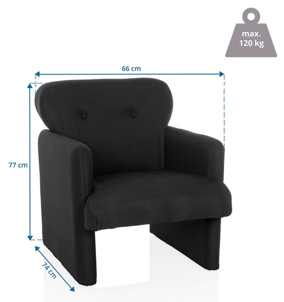 KŘESLO NA TERASU, textil MID.YOU - Zahradní křesla, Online Only
