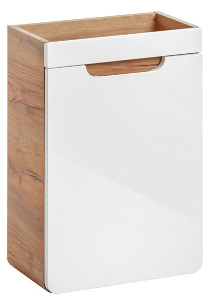 CMD COMAD - Koupelnová skříňka pod umyvadlo Aruba White 40x60x22 cm - dub/bílá