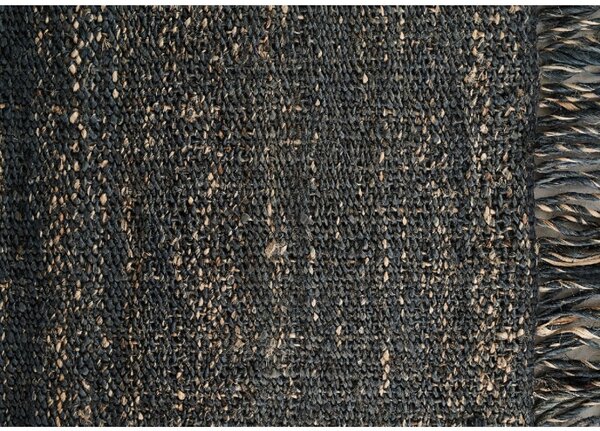 Linie Design Jutový koberec Nessa Antracit, ručně tkaný Rozměr: 140x200 cm