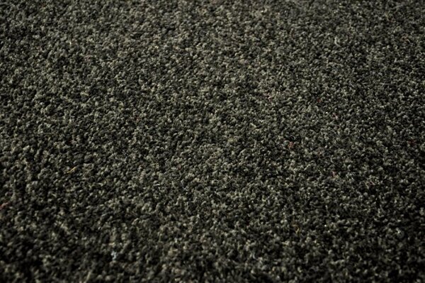 Eton černý koberec kulatý Kruh Ø 100 cm
