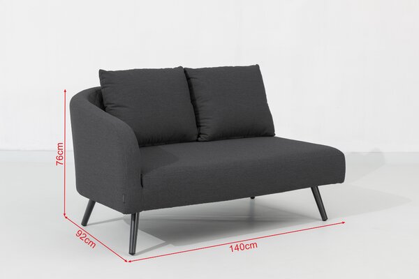 Doppler MELIA LIKA-TEX® zahradní sedací souprava antracit