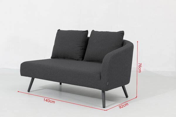 Doppler MELIA LIKA-TEX® zahradní sedací souprava antracit