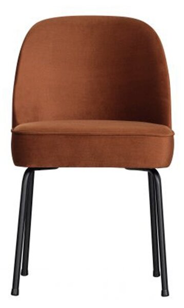 Oranžová Sametová Židle Vogue 83 × 50 × 57 cm BEPUREHOME