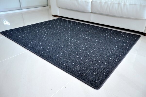 Vopi | Kusový koberec Udinese antracit - 200 x 200 cm