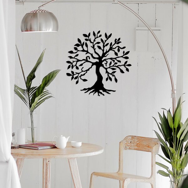 Wallity Nástěnná dekorace STROM ŽIVOTA 60 cm kov - Doprodej