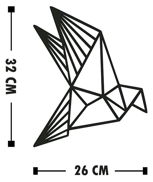 ASIR Nástěnná dekorace ORIGAMI PTÁCI