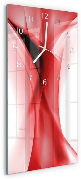 Skleněné hodiny vertikální Vzor zsppb-30x60-00058280