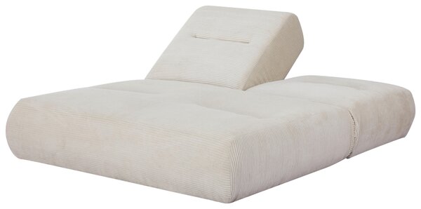 ROZKLÁDACÍ POHOVKA, textil, béžová Livetastic - Rozkládací pohovky, Online Only