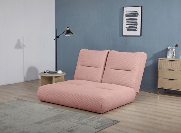 ROZKLÁDACÍ POHOVKA, textil, starorůžová Livetastic - Rozkládací pohovky, Online Only