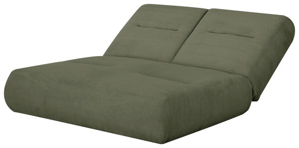 ROZKLÁDACÍ POHOVKA, textil, olivově zelená Livetastic - Rozkládací pohovky, Online Only