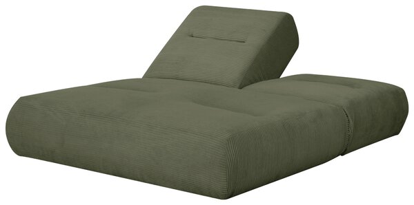 ROZKLÁDACÍ POHOVKA, textil, olivově zelená Livetastic - Rozkládací pohovky, Online Only