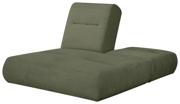 ROZKLÁDACÍ POHOVKA, textil, olivově zelená Livetastic - Rozkládací pohovky, Online Only