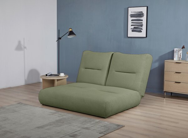 ROZKLÁDACÍ POHOVKA, textil, olivově zelená Livetastic - Rozkládací pohovky, Online Only