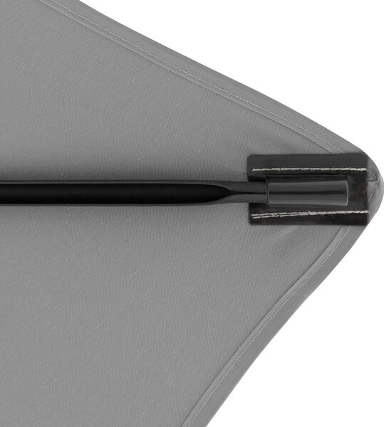 Doppler ACTIVE zahradní slunečník 200 x 120 cm šedá