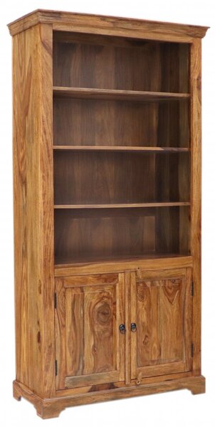 Knihovna 100x200x45 Jali z indického masivu palisandr
