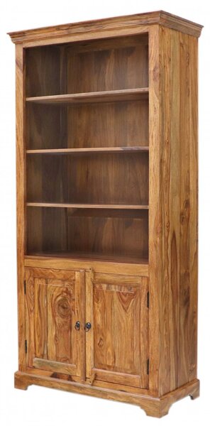 Knihovna 100x200x45 Jali z indického masivu palisandr