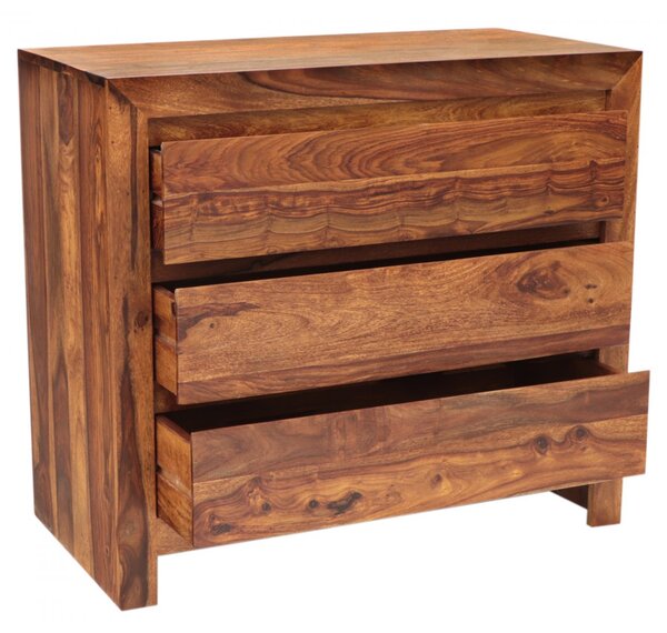 Komoda Gani 90x80x45 z indického masivu palisandr