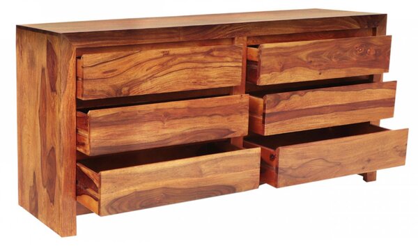 Komoda Gani 160x80x45 z indického masivu palisandr
