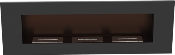 Kratki DELTA3/TUV - Vestavěný BIO krb DELTA3 40x120 cm 3x1,1kW černá