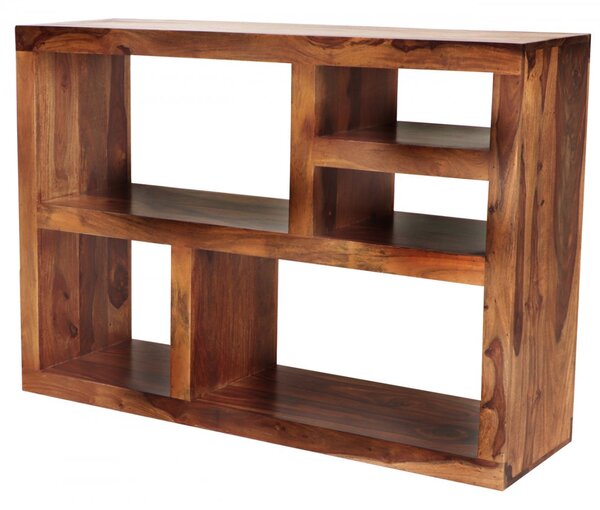 Knihovna Gani 130x90x35 z indického masivu palisandr