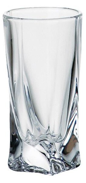 BOHEMIA QUADRO SKLENICE NA LIKÉR 50ML SADA 6 KS