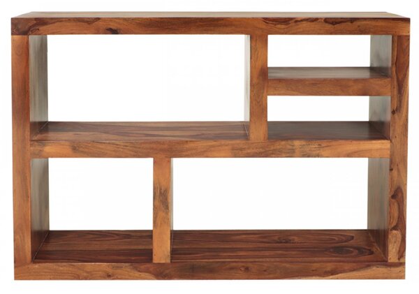 Knihovna Gani 130x90x35 z indického masivu palisandr