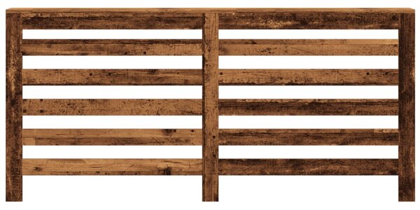 Kryt na radiátor old wood 175 x 20 x 82 cm kompozitní dřevo