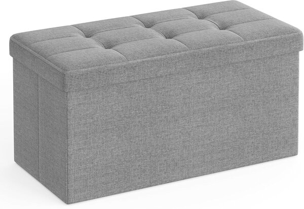 SEDACÍ BOX, textil, kompozitní dřevo, 78/38/38 cm - Taburety, Online Only