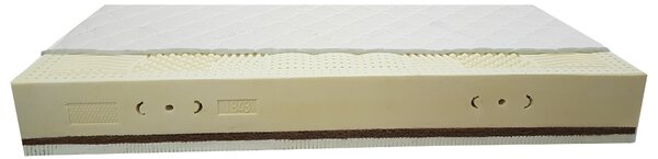 Bazyl.cz Matrace APOLLO 100% přírodní LATEX + KOKOS 7 zón 27cm - 80x200cm