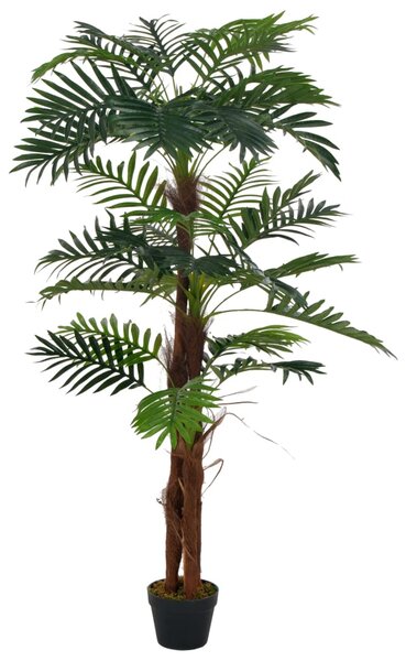 Umělá rostlina palma s květináčem - 165 cm | zelená