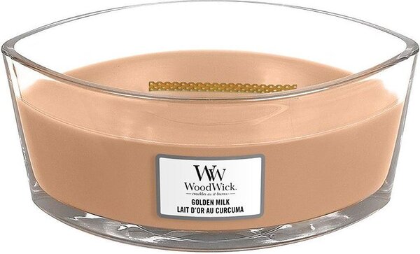 Vonná svíčka WoodWick - Golden Milk 454 g