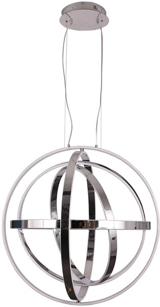 Závěsné LED svítidlo Copernicus, 5x LED 260w, 3000k, ch