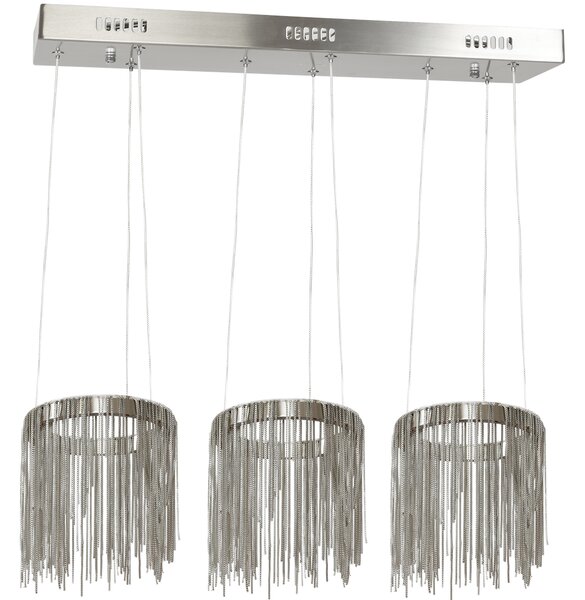 Závěsné LED svítidlo Cascata, 1x LED 54w, 3000k, ch
