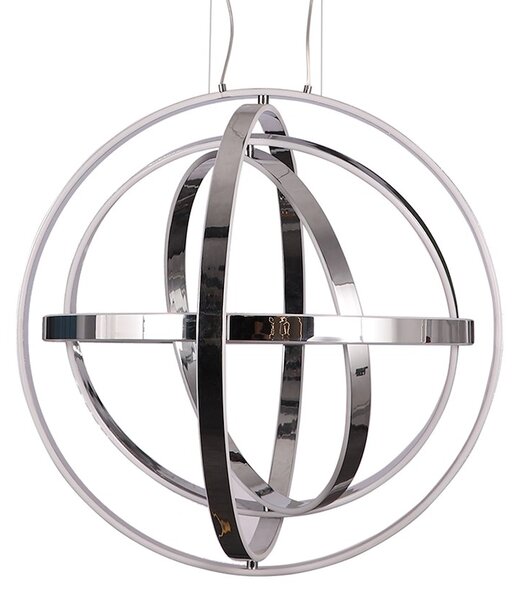 Závěsné LED svítidlo Copernicus, 5x LED 260w, 3000k, ch
