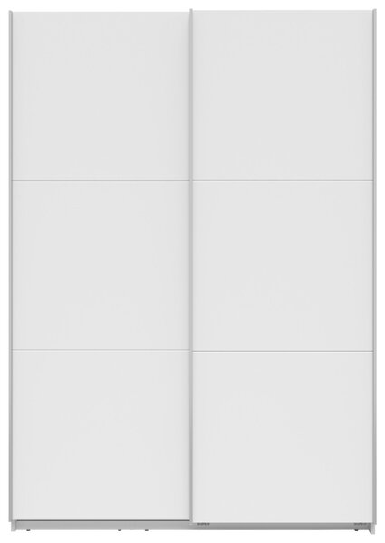 SKŘÍŇ S POSOUVACÍMI DVEŘMI, bílá, 150/216/64 cm Boxxx - Šatní skříně, Online Only