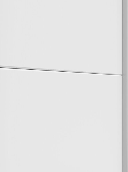 SKŘÍŇ S POSOUVACÍMI DVEŘMI, bílá, 150/216/64 cm Boxxx - Šatní skříně, Online Only