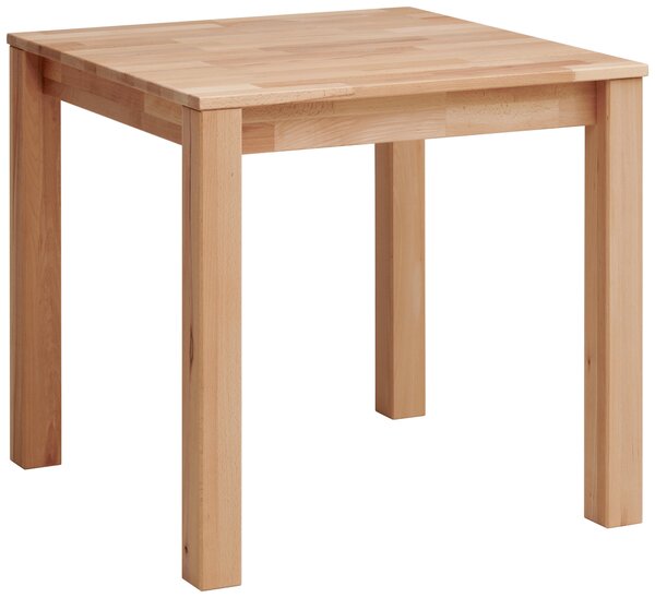 JÍDELNÍ STŮL, jádrový buk, jádrový buk, 80/80/75 cm P & B - Jídelní stoly, Online Only