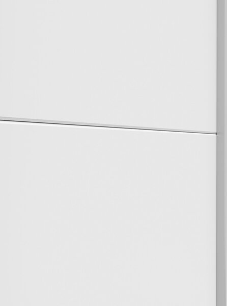 SKŘÍŇ S POSOUVACÍMI DVEŘMI, bílá, 200/216/64 cm Boxxx - Šatní skříně, Online Only