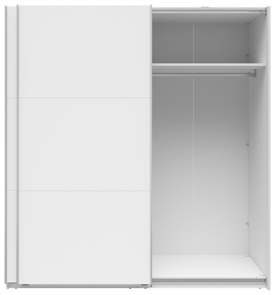 SKŘÍŇ S POSOUVACÍMI DVEŘMI, bílá, 200/216/64 cm Boxxx - Šatní skříně, Online Only