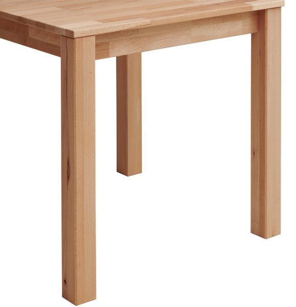 JÍDELNÍ STŮL, jádrový buk, jádrový buk, 80/80/75 cm P & B - Jídelní stoly, Online Only