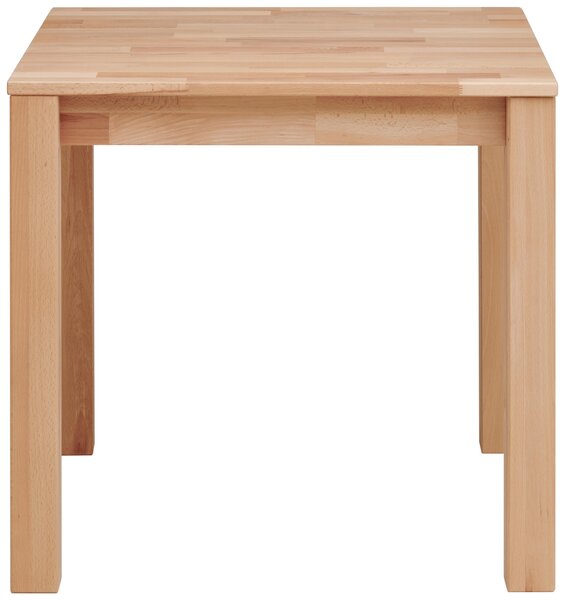 JÍDELNÍ STŮL, jádrový buk, jádrový buk, 80/80/75 cm P & B - Jídelní stoly, Online Only