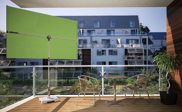 Doppler ACTIVE Balkónová clona zahradní slunečník 180 x 130 cm zelená