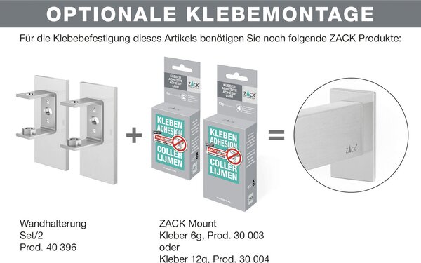 DRŽÁK NA RUČNÍKY Zack - Držáky & sušáky na ručníky, Online Only