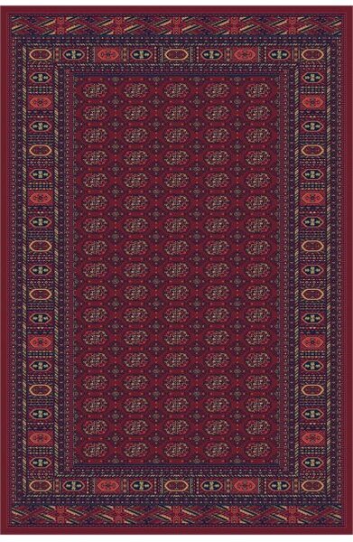 Vopi | Kusový koberec Solid 15CCC - 200 x 300 cm, vínový