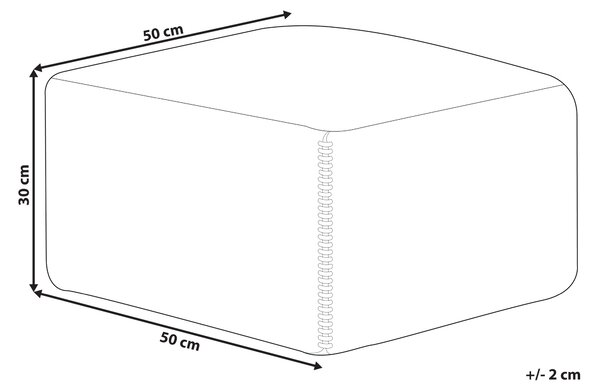 Puf DEEPOR Pestrá 50 cm 50 cm