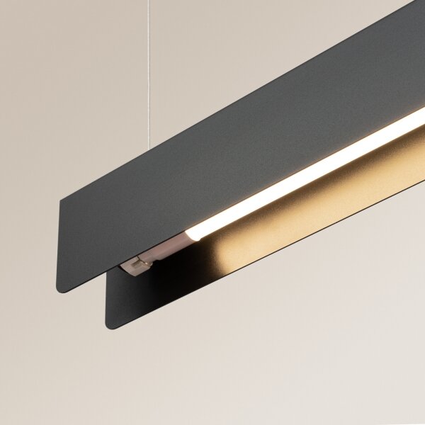 Sollux SL.1395 - LED Lustr na lanku SPARK 1xG13/8,5W/230V černá