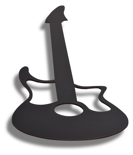 ASIR Nástěnná dekorace s led osvětlením KYTARA červená 22 cm MDF
