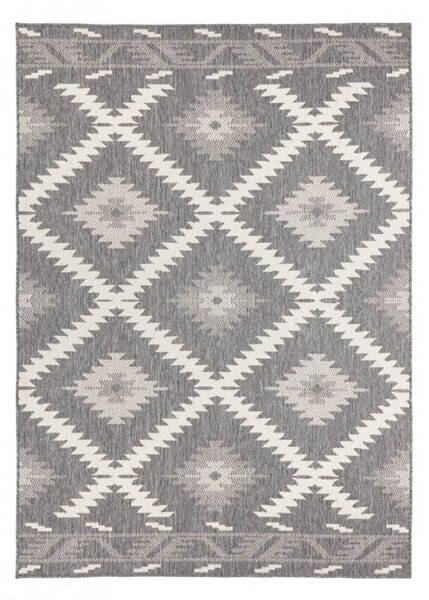 Hans Home | Kusový koberec Twin Supreme 103428 Malibu grey creme – na ven i na doma - 120x170