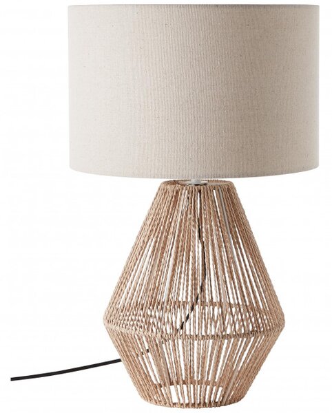 Brilliant 93097/09 Velká stolní lampa LARAINE 53cm přírodní